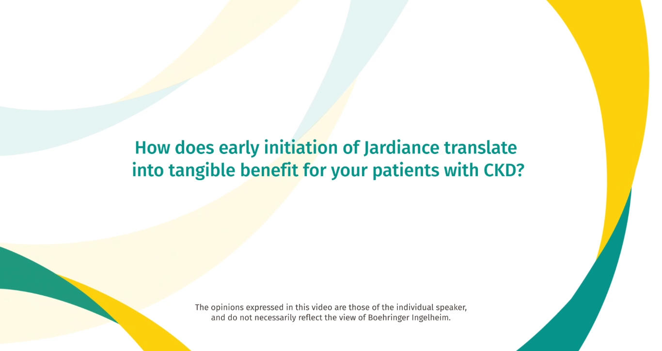 Lợi ích của điều trị sớm bệnh thận mạn với empagliflozin