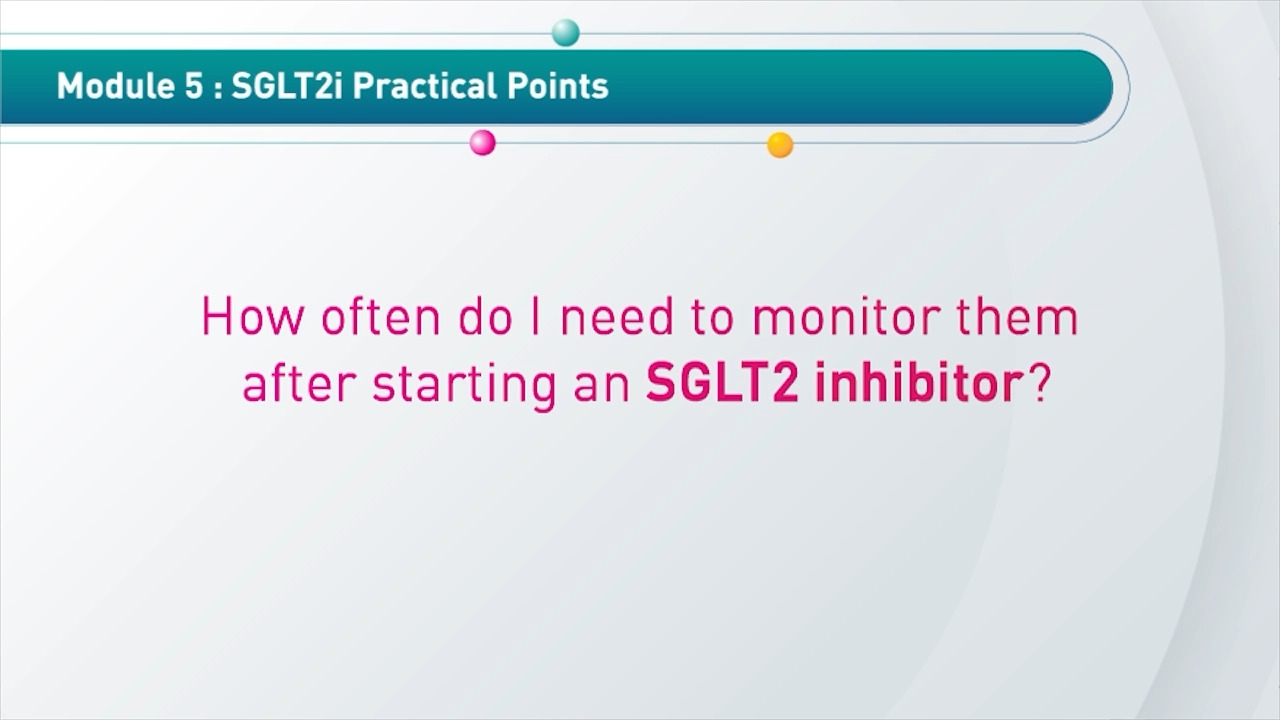 Tần suất theo dõi BN khi khởi trị SGLT2i như thế nào?