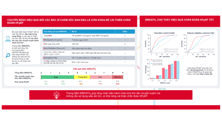 SIÊU ÂM TIM GẮNG SỨC ĐỂ CHẨN ĐOÁN VÀ PHÂN TẦNG NGUY CƠ TRONG HFpEF: THANG ĐIỂM BREATH2 