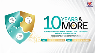 Một thập kỷ Bảo vệ toàn diện Tim Mạch - Thận - Chuyển Hóa: Kỷ niệm 10 năm Empagliflozin