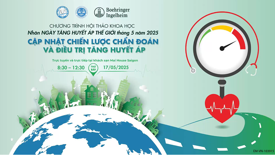 Nhân ngày Tăng Huyết Áp Thế Giới tháng 05 năm 2025