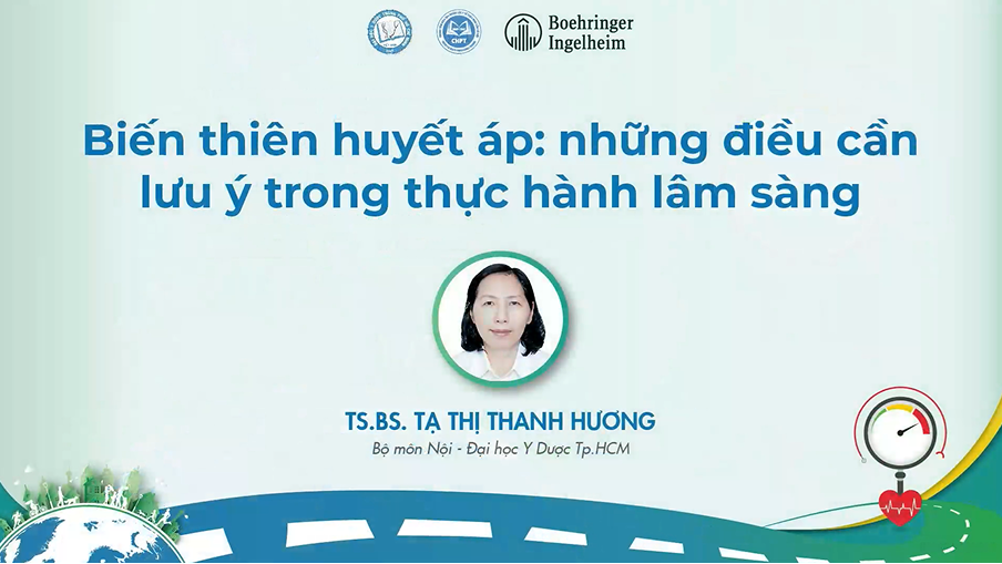 Biến thiên huyết áp Những điều cần lưu ý trong thực hành lâm sàng
