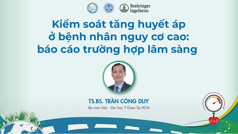 Kiểm soát tăng huyết áp ở bệnh nhân nguy cơ cao: Báo cáo trường hợp lâm sàng