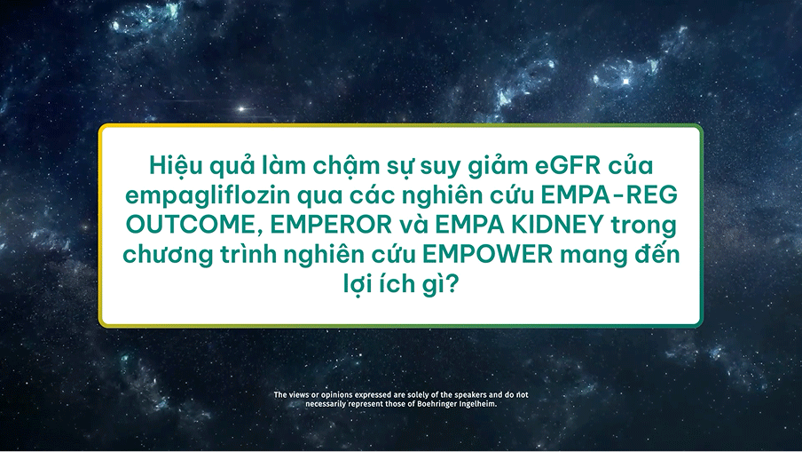 Lợi ích trên thận của Empagliflozin trong chương trình EMPOWER